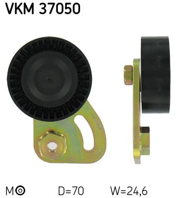 Obrázok Napínacia kladka rebrovaného klinového remeňa SKF  VKM37050